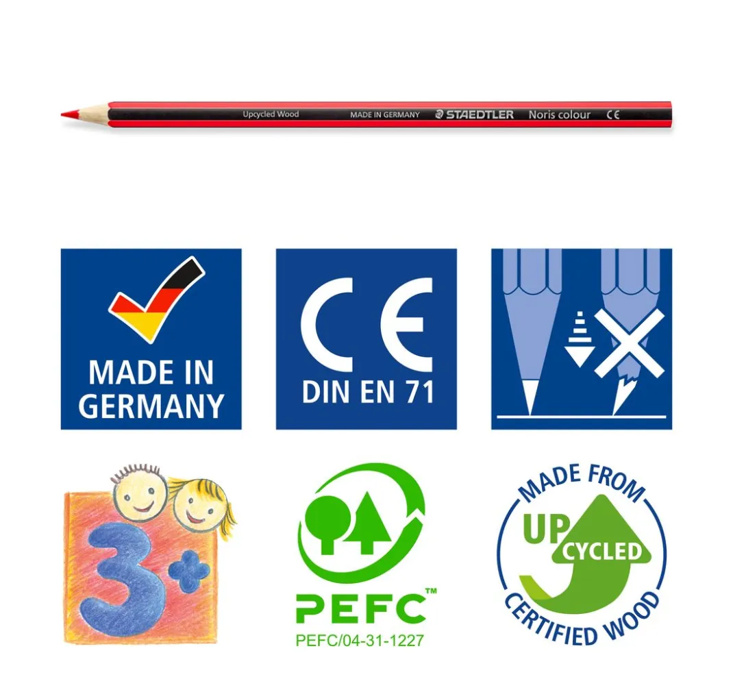 Kinder STAEDTLER Stifte & Marker|Weitere Geschenkideen Für Kinder>Noris colour "Buntstifte", 10er-Set + 2 Gratis