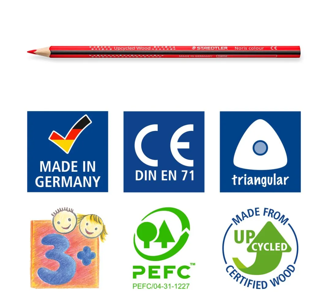 Kinder STAEDTLER Stifte & Marker|Weitere Geschenkideen Für Kinder>Noris colour "Buntstifte", 12er-Set