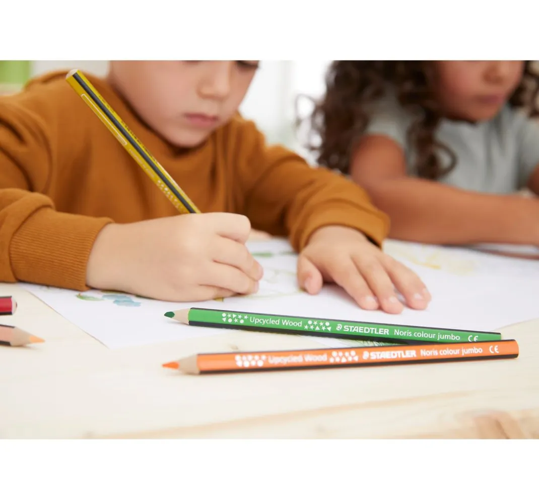 Kinder STAEDTLER Stifte & Marker|Weitere Geschenkideen Für Kinder>Noris colour "Jumbo Buntstifte", 9er-Set + 1 Gratis