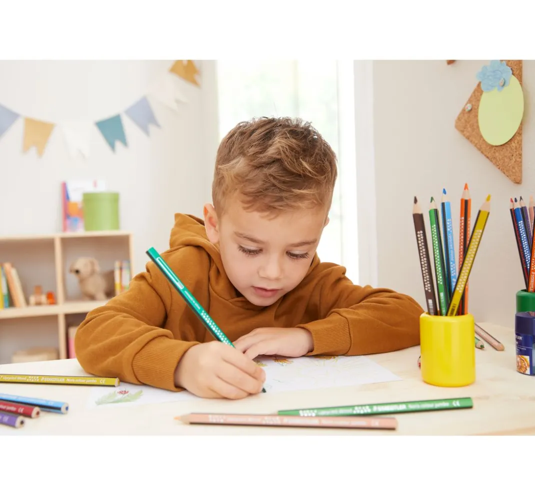 Kinder STAEDTLER Stifte & Marker|Weitere Geschenkideen Für Kinder>Noris colour "Jumbo Buntstifte", 9er-Set + 1 Gratis