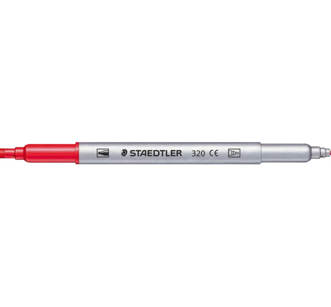 Kinder STAEDTLER Stifte & Marker|Farbsets>Noris Doppelfasermaler, 12er-Set