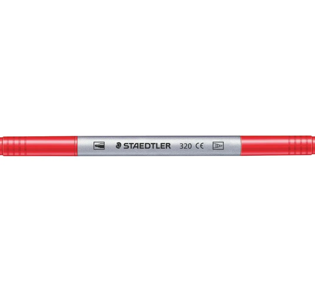 Kinder STAEDTLER Stifte & Marker|Farbsets>Noris Doppelfasermaler, 12er-Set
