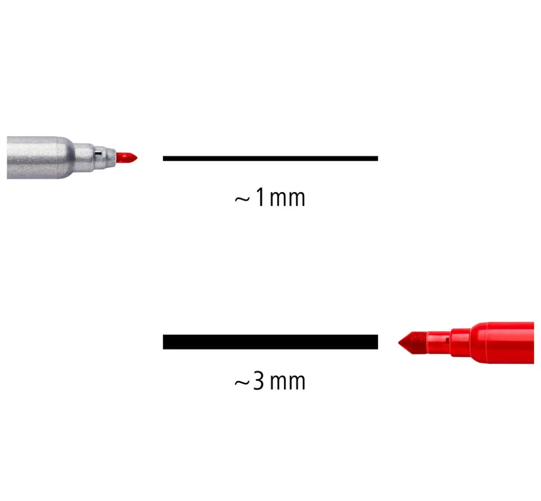 Kinder STAEDTLER Stifte & Marker|Farbsets>Noris Doppelfasermaler, 12er-Set