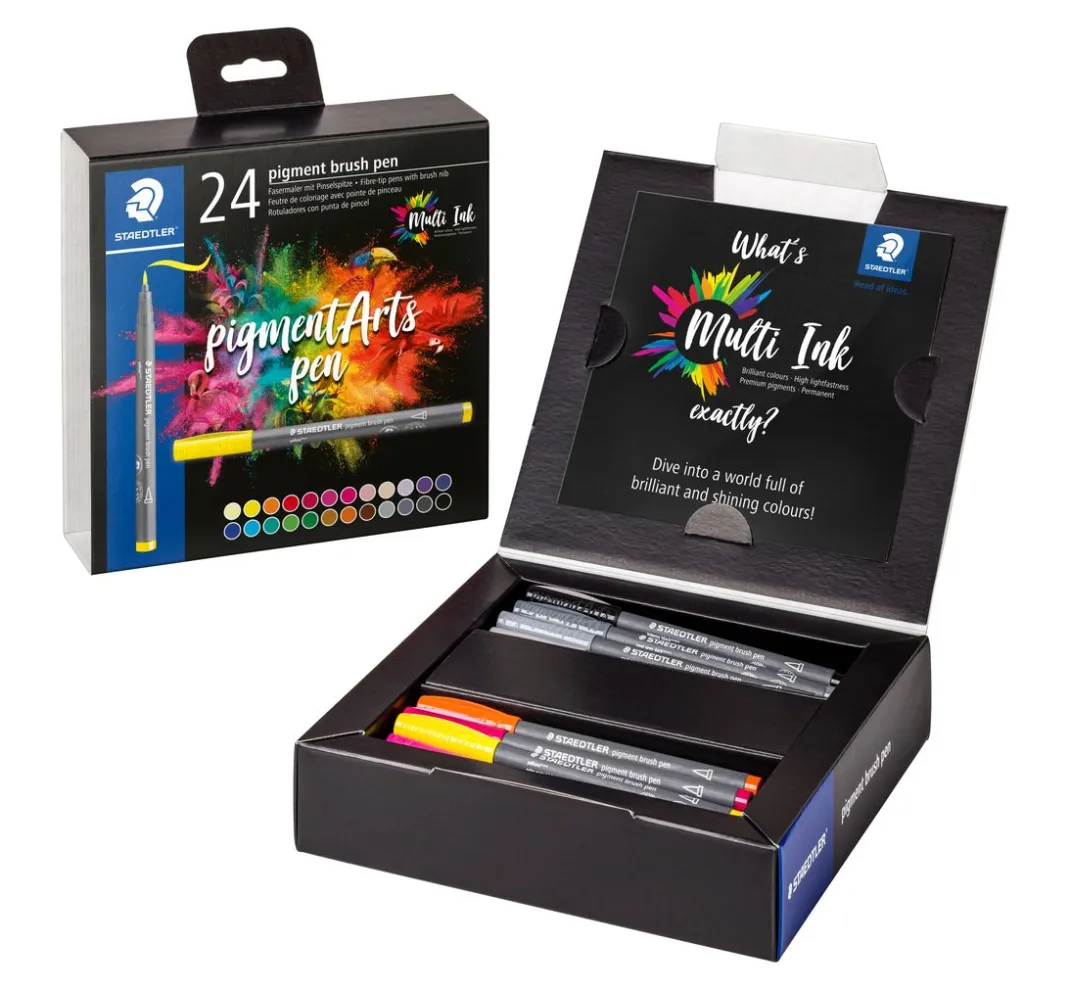 STAEDTLER Kartengestaltung>Pigment brush pen