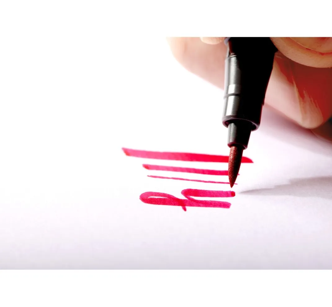 STAEDTLER Kartengestaltung>Pigment brush pen