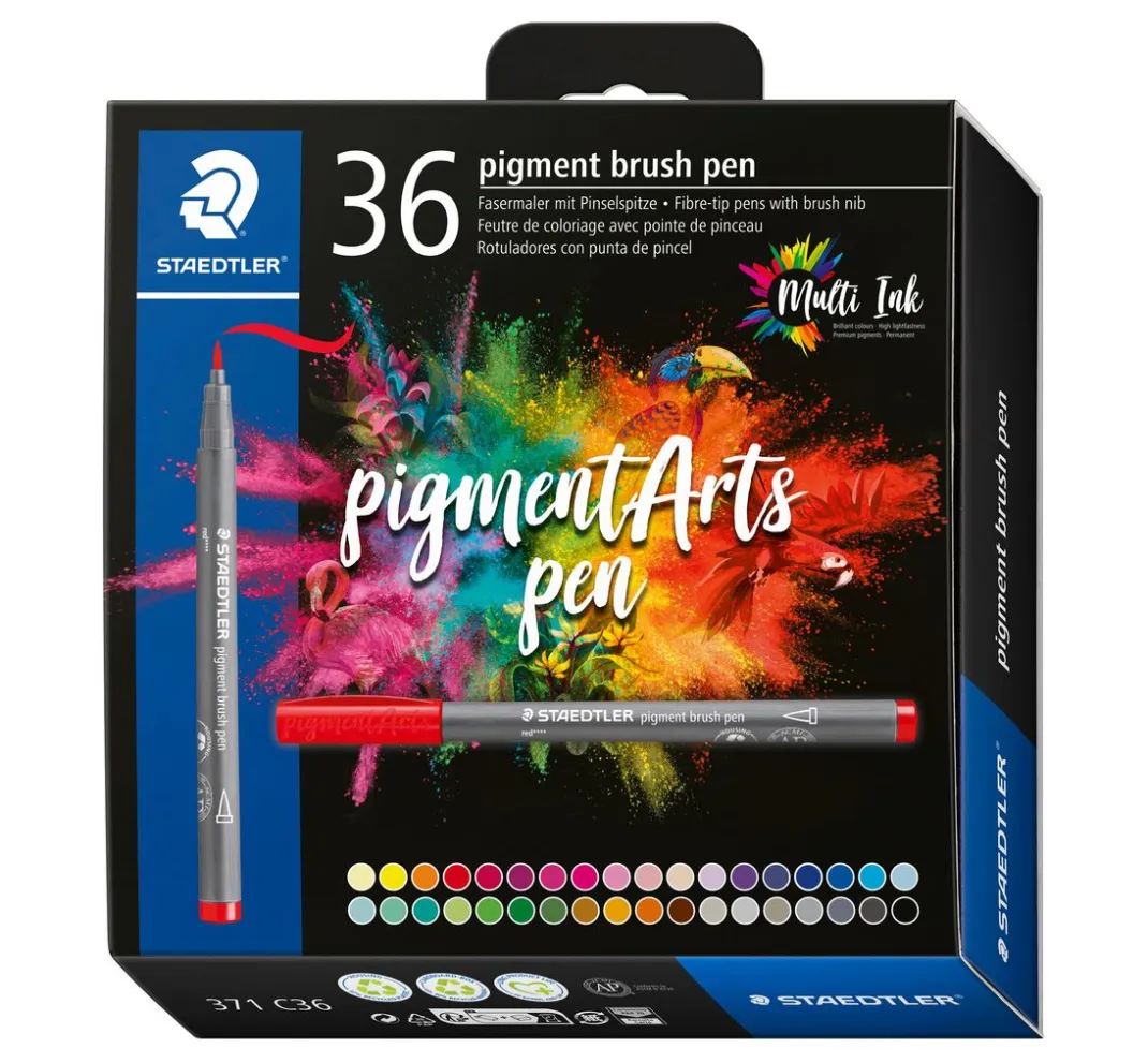 STAEDTLER Kartengestaltung>Pigment brush pen