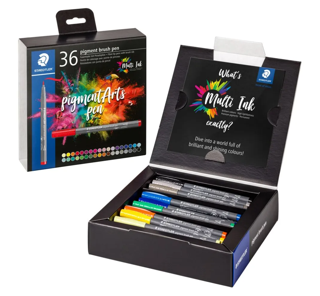 STAEDTLER Kartengestaltung>Pigment brush pen