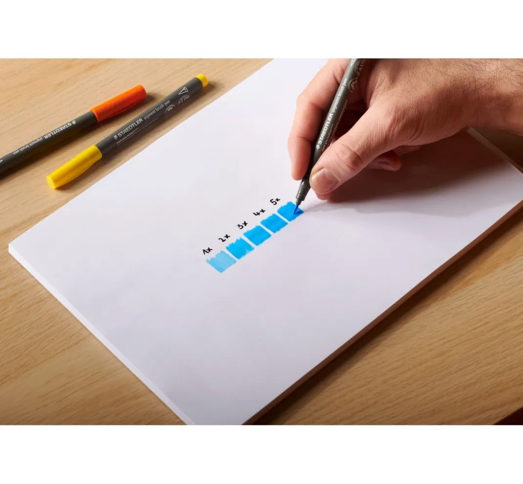 STAEDTLER Stifte|Kartengestaltung>Pigment calligraphy pen