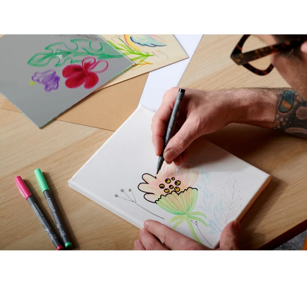 STAEDTLER Stifte|Kartengestaltung>Pigment calligraphy pen