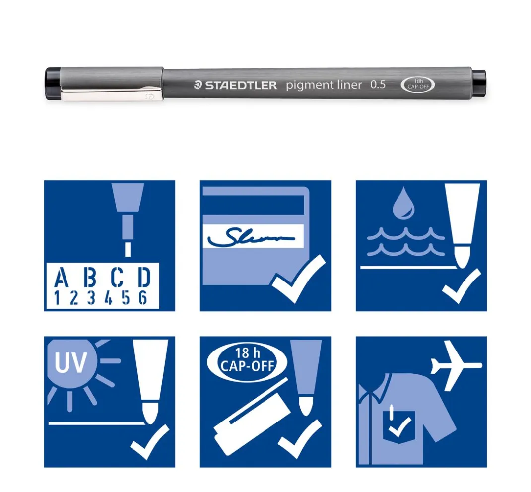 Kinder STAEDTLER Stifte & Marker|Stifte>Pigment Liner