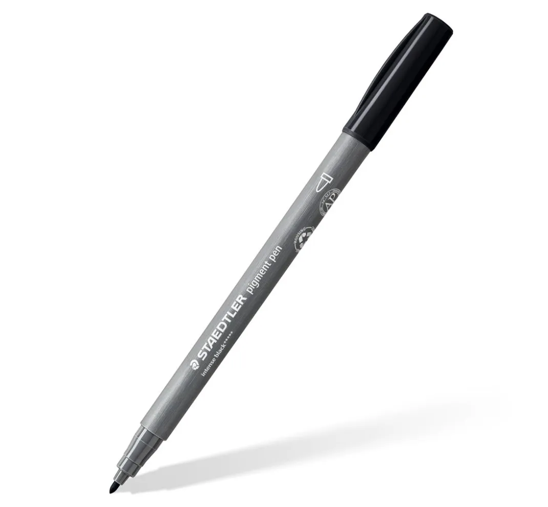 STAEDTLER Stifte|Kartengestaltung>Pigment pen "Intensiv Schwarz"