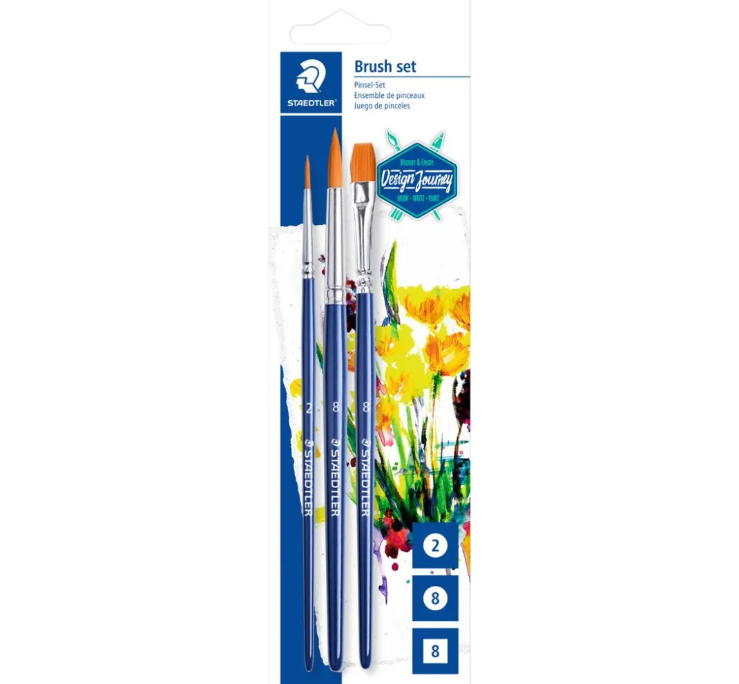STAEDTLER Pinsel|Pinsel, Schwämme & Spachtel>Pinsel-Set