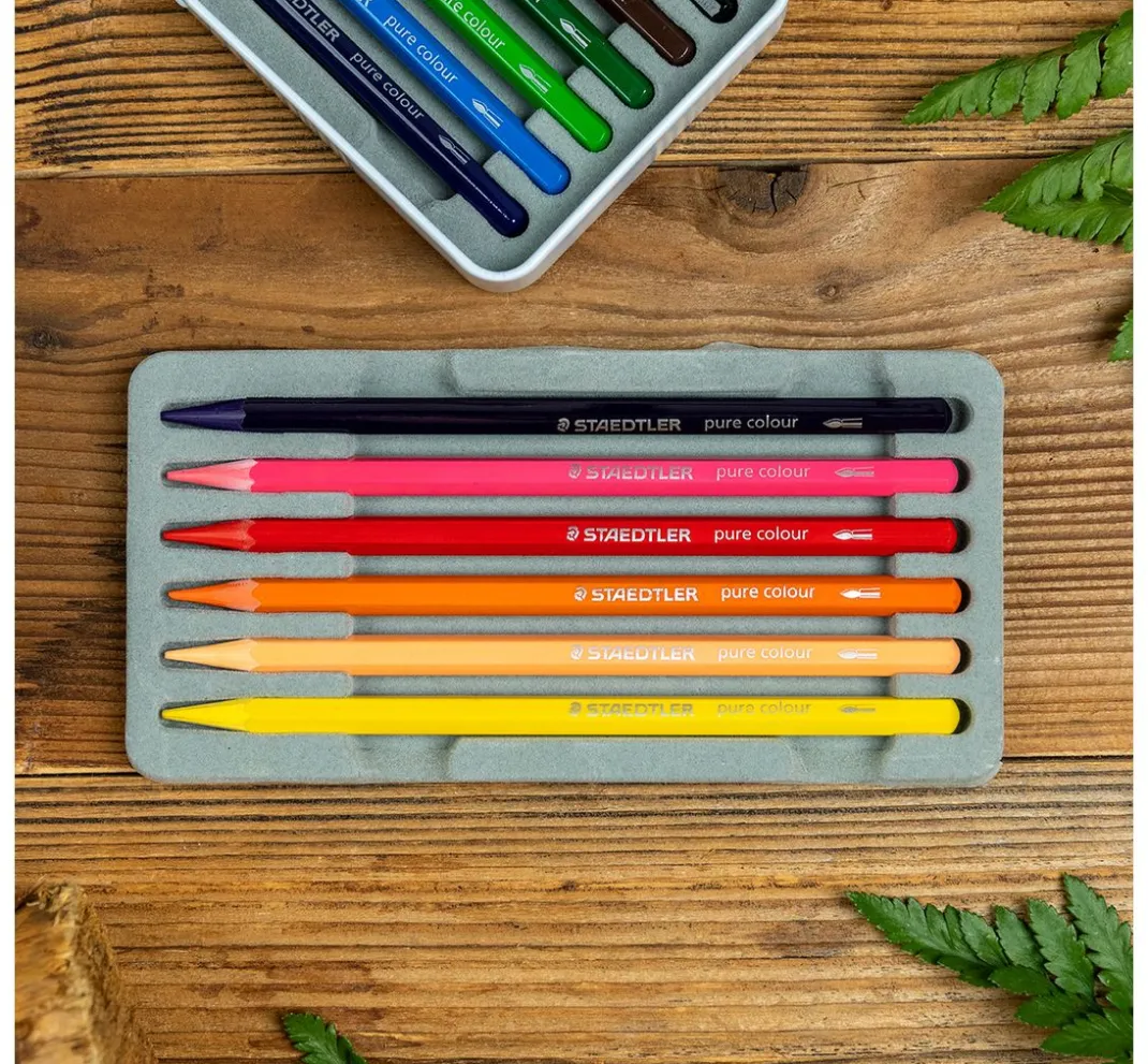 STAEDTLER Aquarell|Farbsets>Watercolour "Vollfarbstifte"