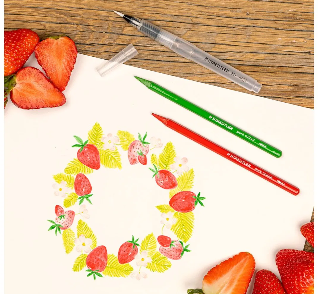 STAEDTLER Aquarell|Farbsets>Watercolour "Vollfarbstifte"