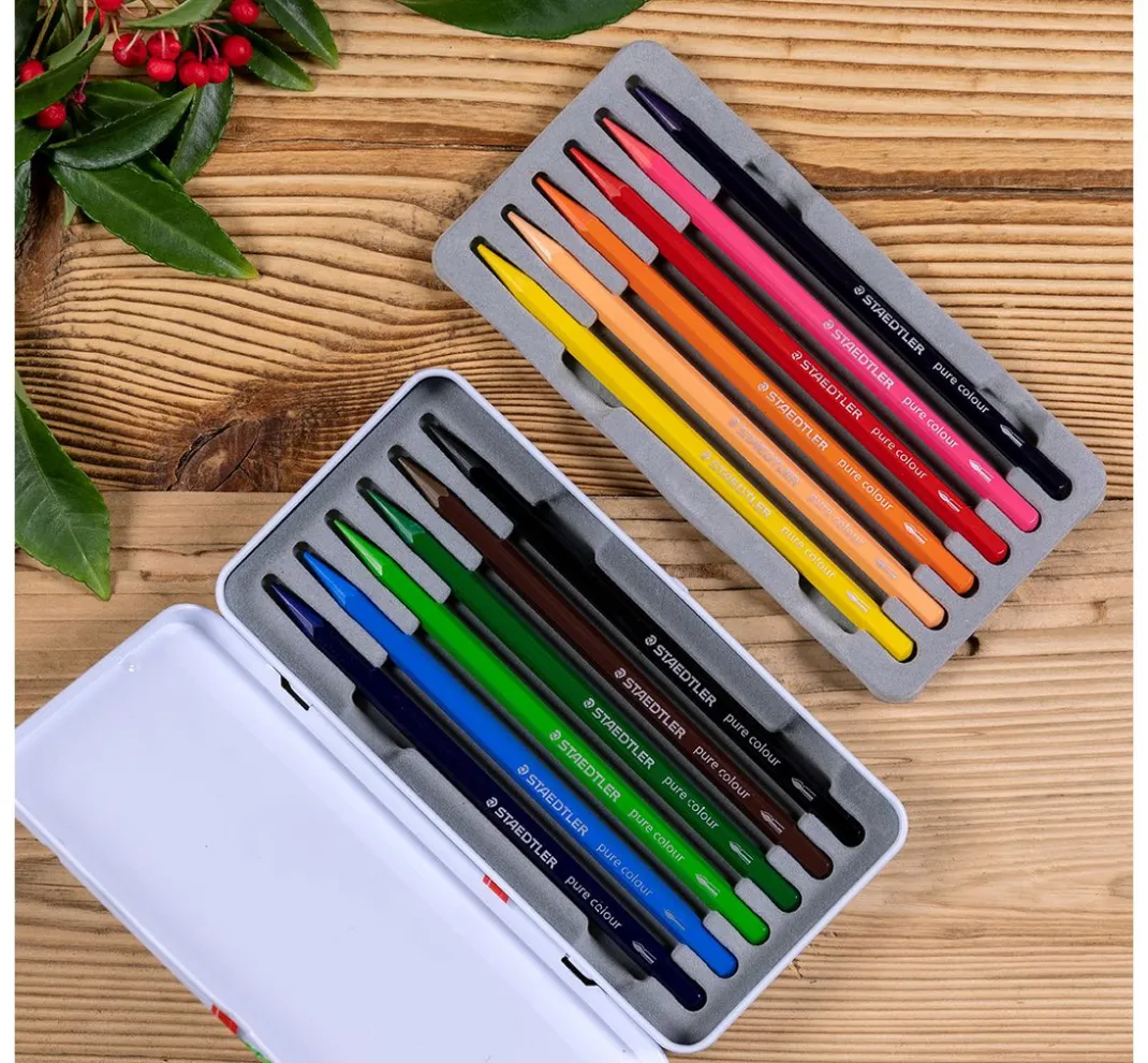 STAEDTLER Aquarell|Farbsets>Watercolour "Vollfarbstifte"