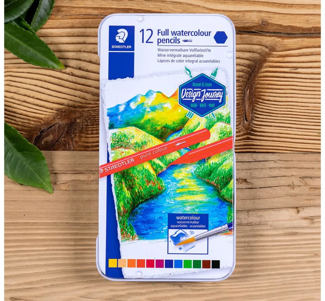 STAEDTLER Aquarell|Farbsets>Watercolour "Vollfarbstifte"