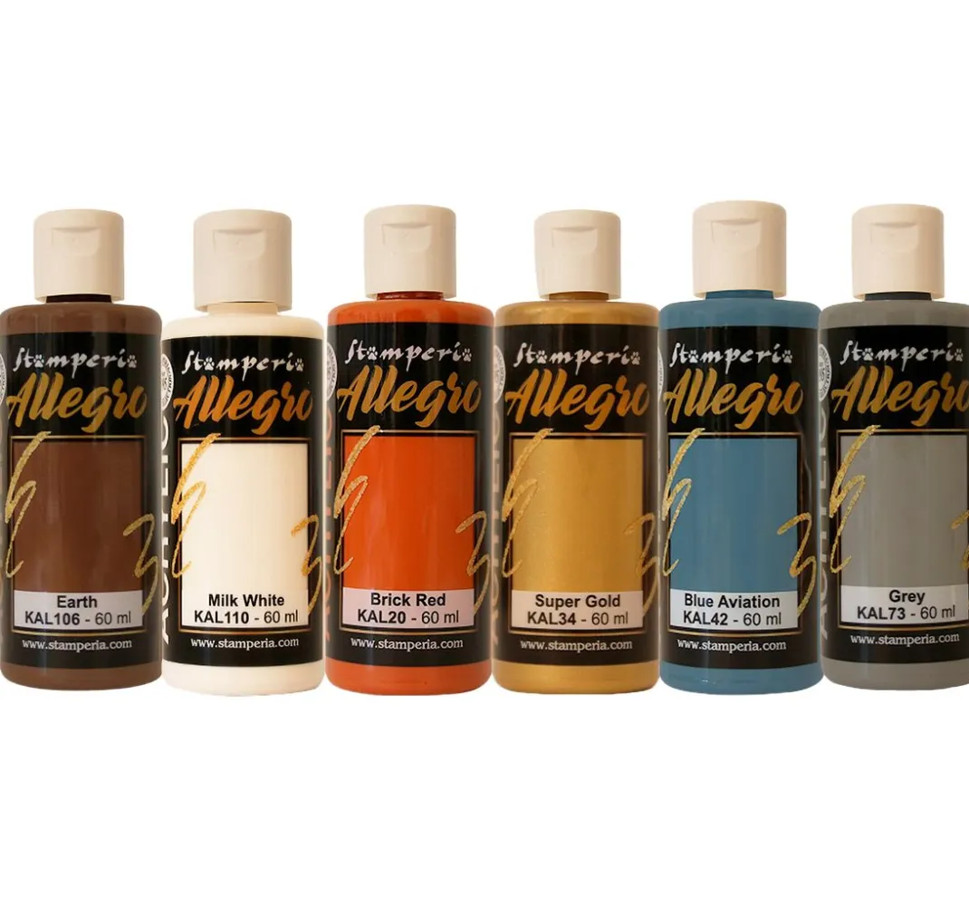 Stamperia Farbsets|Künstlerfarbe>Allegro Acrylic "Alterego"