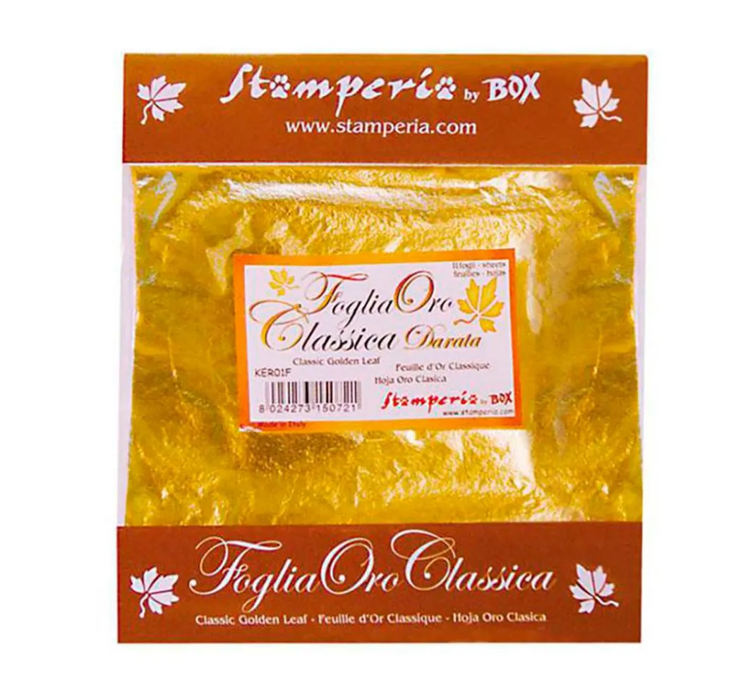 Stamperia Vergolden|Metallfolie>Gold Foil