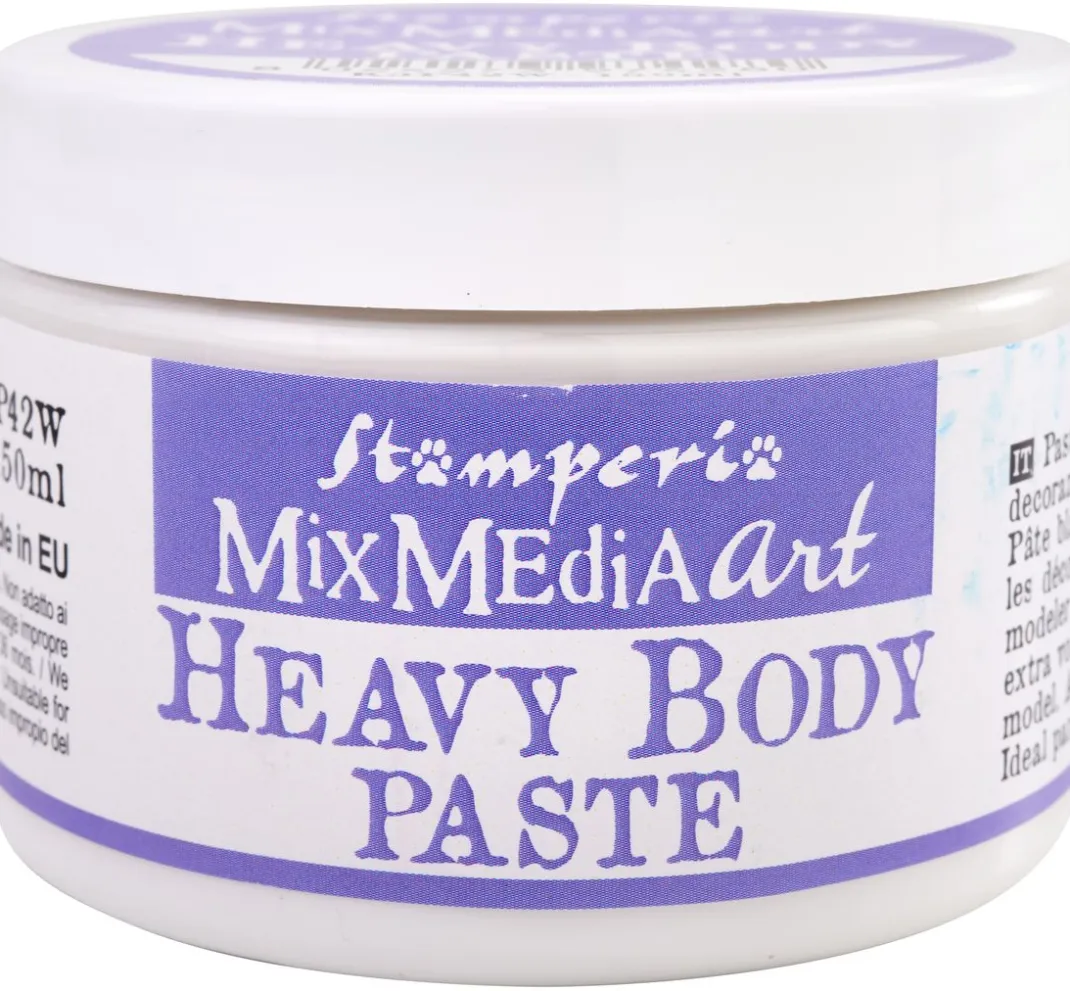 Stamperia Modellieren|Modelliermassen>"Heavy Body Paste", White