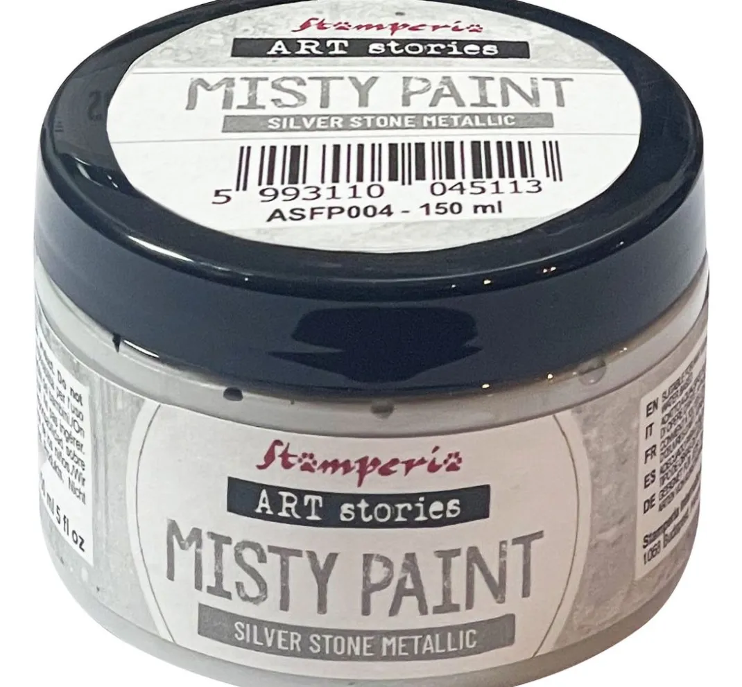 Stamperia Schablonieren|Künstlerfarbe>Misty Paint metallic