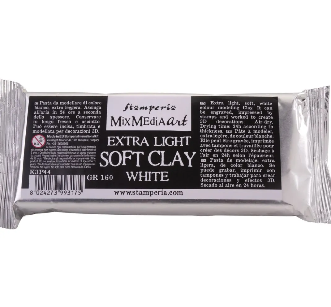 Stamperia Modellieren|Modelliermassen>"Soft Clay"