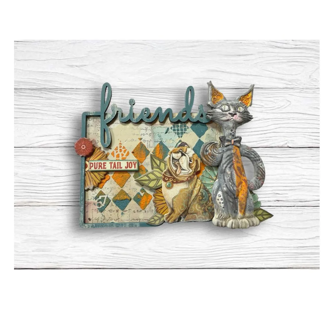 Stamperia Kartengestaltung|Dekoelemente>Stanzmotive "Furry Friends"