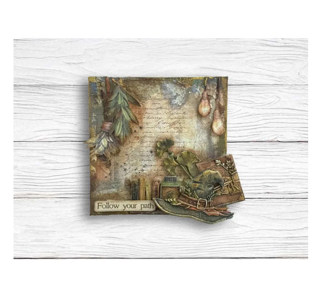 Stamperia Scrapbooking|Kartengestaltung>Stanzmotive "Herbarium Silvae"