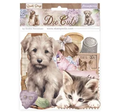 Stamperia Scrapbooking|Kartengestaltung>Stanzmotive "Quiet Days"