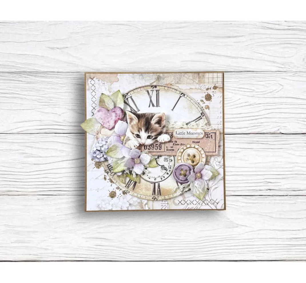 Stamperia Scrapbooking|Kartengestaltung>Stanzmotive "Quiet Days"