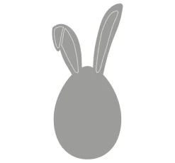 Rayher Stanz- & Prägemaschinen|Schablonen>Stanzschablone "Osterhase"