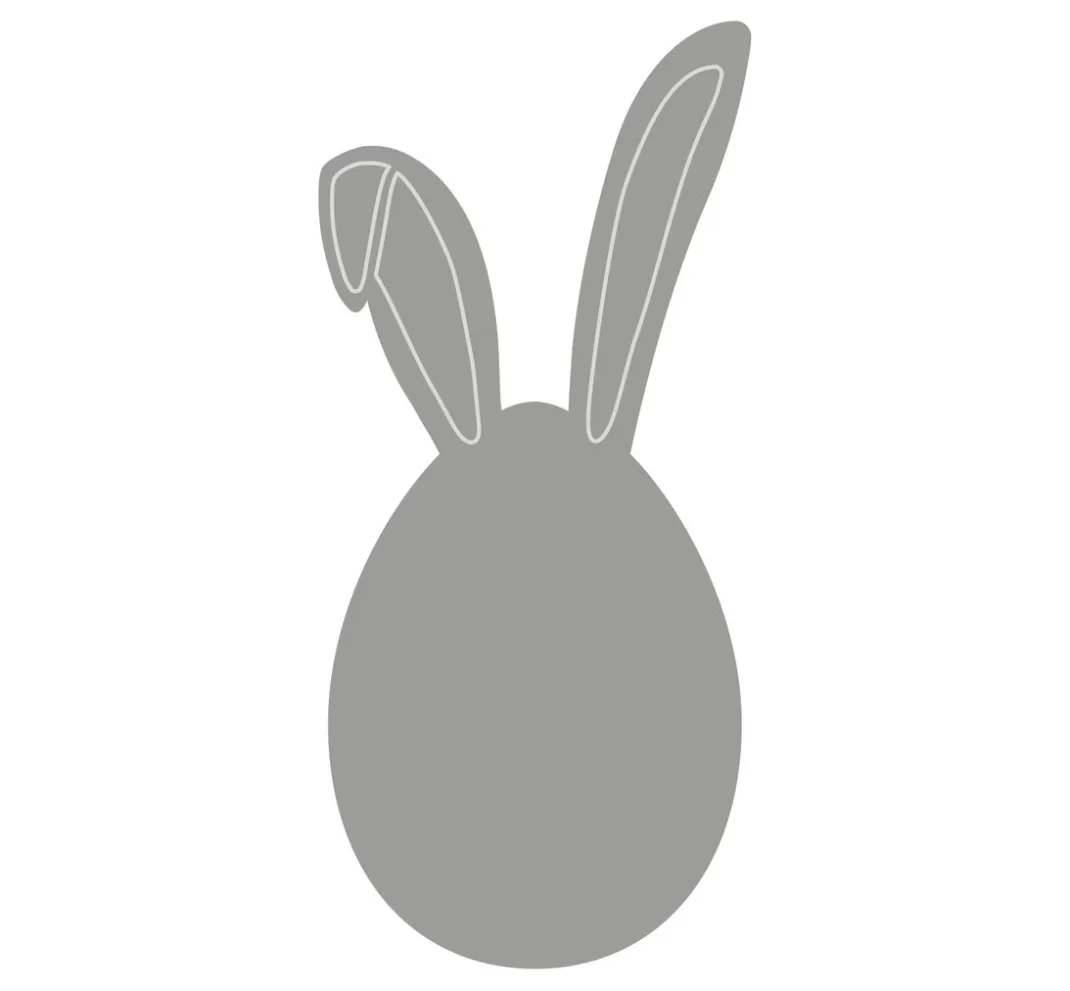 Rayher Stanz- & Prägemaschinen|Schablonen>Stanzschablone "Osterhase"
