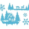FINDit Stanz- & Prägemaschinen|Schablonen>Stanzschablone "Winterwonderland"
