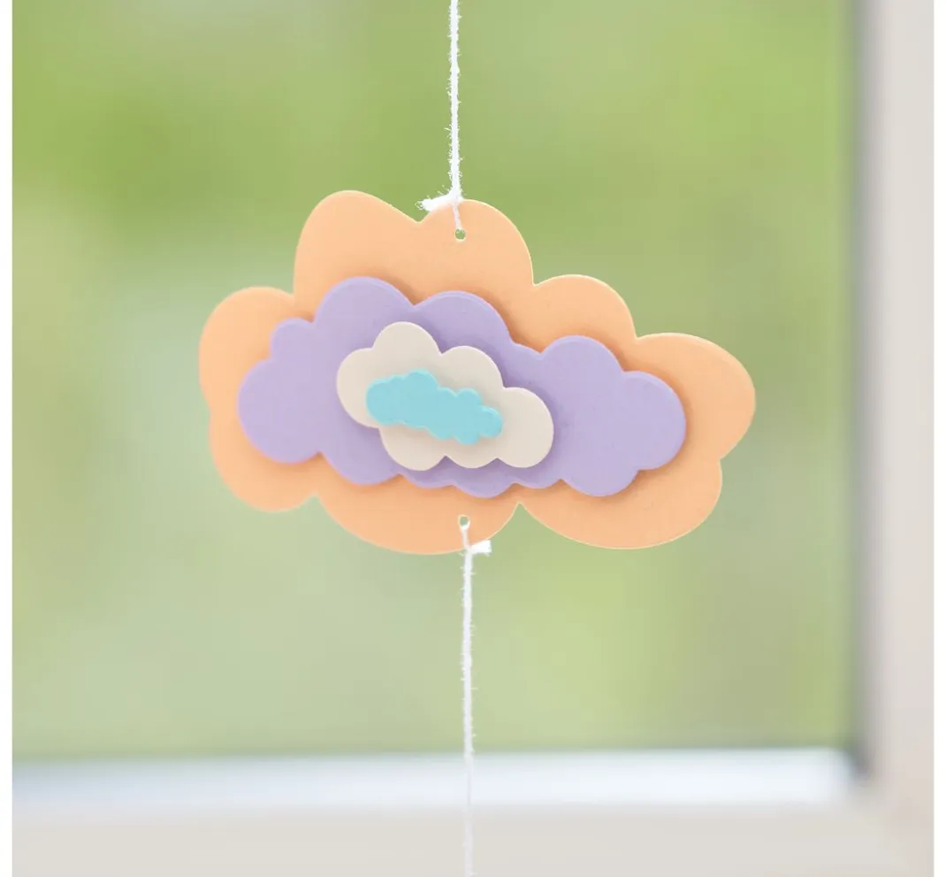 FINDit Stanz- & Prägemaschinen|Schablonen>Stanzschablone "Wolken"