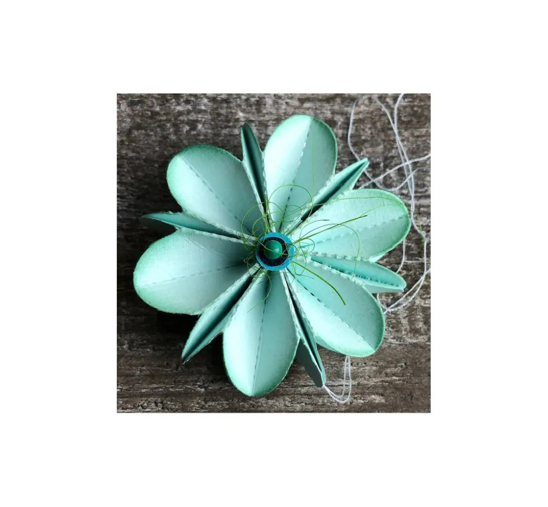FarbTon Papier Stanz- & Prägemaschinen|Schablonen>Stanzschablone-Faltblumen "S"