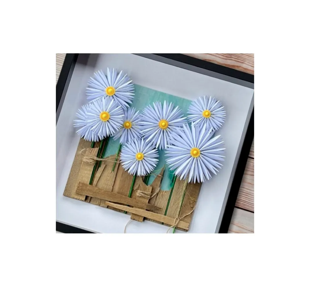 FarbTon Papier Stanz- & Prägemaschinen|Schablonen>Stanzschablonen-Faltblume "Daisy"