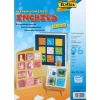 folia Untersetzer & Legekarten|Weiteres>Stanzteile "Inchies", 96 Stück