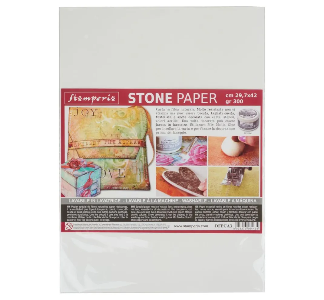 Stamperia Malen & Zeichnen|Spezialpapier & -Karton>Steinpapier