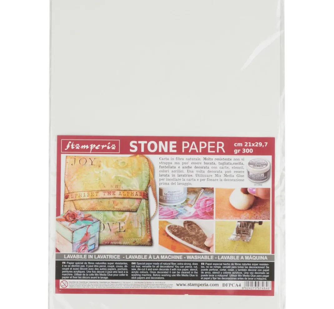 Stamperia Malen & Zeichnen|Spezialpapier & -Karton>Steinpapier