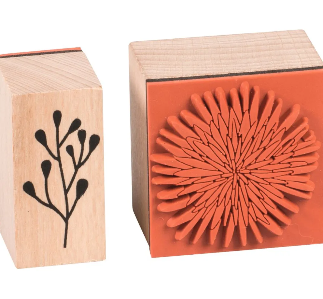 Heyda Stempel & Zubehör|Kartengestaltung>Stempel-Set "Blumen"