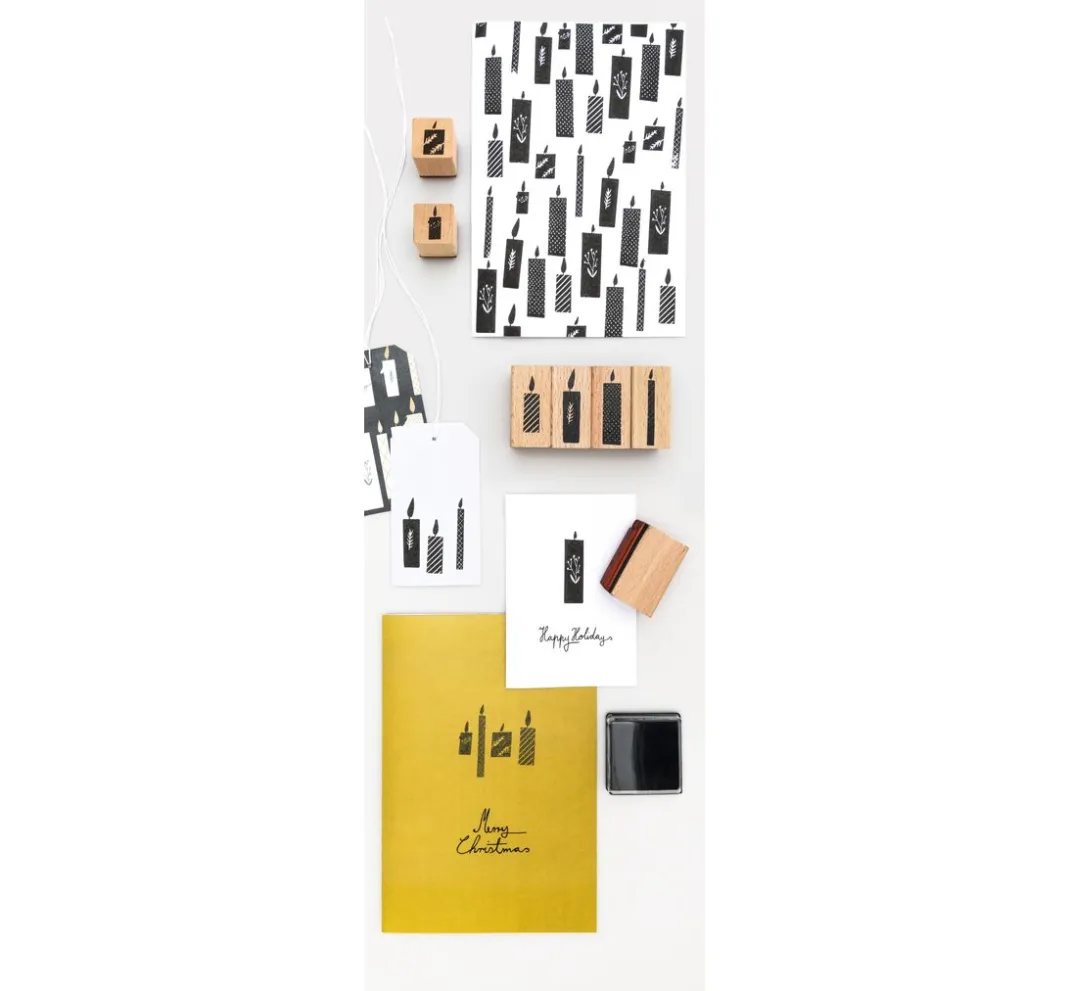 Rico Design Stempel & Zubehör|Kartengestaltung>Stempelset "Kerzen"