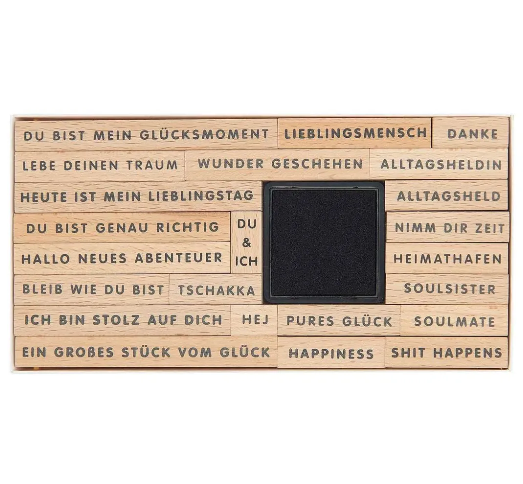 Rico Design Stempel & Zubehör|Kartengestaltung>Stempel-Set XL "Happiness"