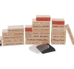 Rico Design Stempel & Zubehör|Scrapbooking>Stempel-Set XL "Liebe Weihnachtsgrüße"
