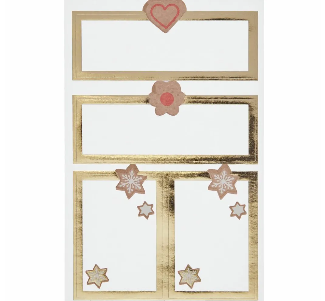 Rico Design Backen|Scrapbooking>Sticker "Etiketten Cookies"
