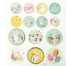 folia Sticker & Klebebänder|Kartengestaltung>Sticker "Happy Easter"