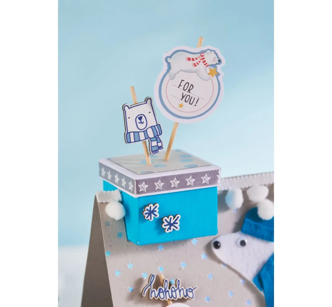 Braun+Company Scrapbooking|Kartengestaltung>Sticker "Weihnachtsreise"