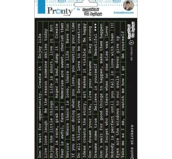 Pronty Crafts Sticker & Klebebänder|Kartengestaltung>Sticker "Zitate", A5