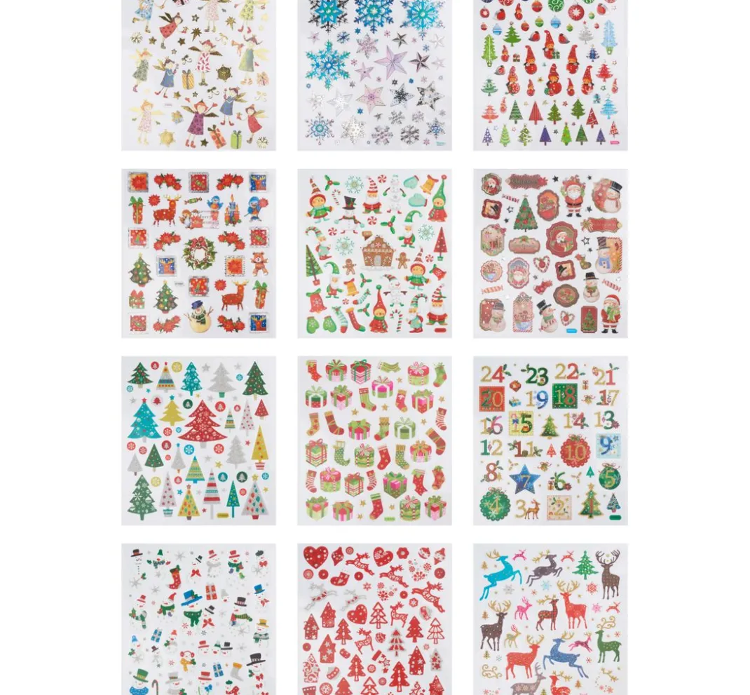 creativ company Sticker & Klebebänder|Scrapbooking>Sticker-Heft "Weihnachten"