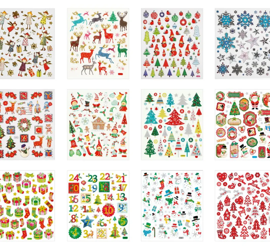 creativ company Sticker & Klebebänder|Scrapbooking>Sticker-Heft "Weihnachten"