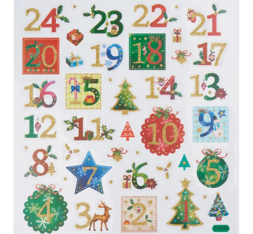 creativ company Sticker & Klebebänder|Scrapbooking>Sticker-Heft "Weihnachten"