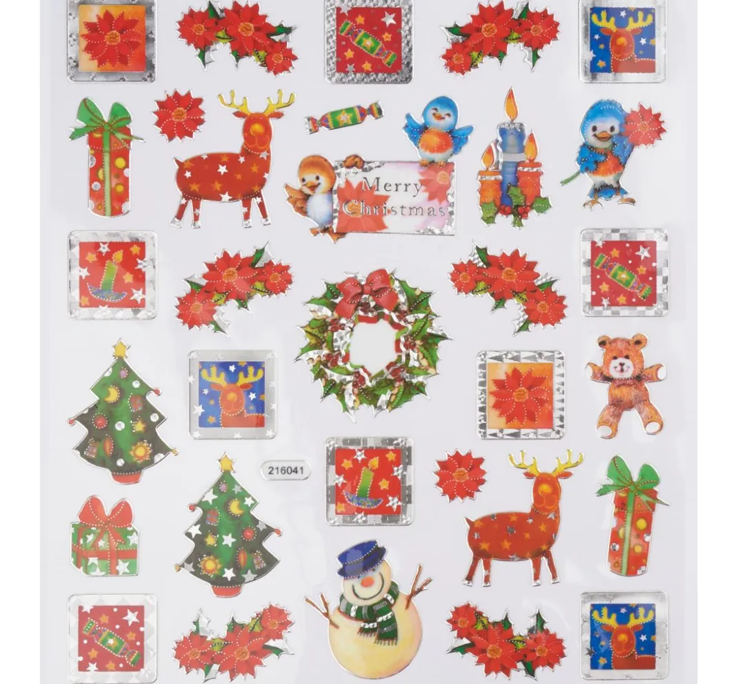 creativ company Sticker & Klebebänder|Scrapbooking>Sticker-Heft "Weihnachten"